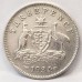 AUSTRALIA 1934/3 . THREEPENCE . VARIETY . OVERDATE . DOUBLE DATE